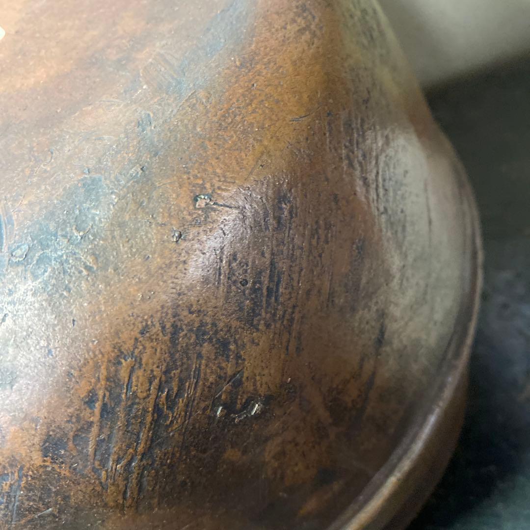 備前置き水指三日月に一文字