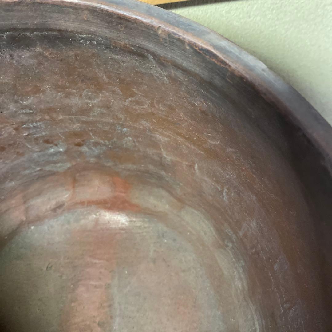 備前置き水指三日月に一文字