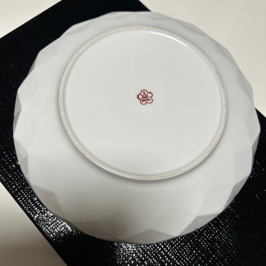 美品◆希少品　オールド大倉陶園 ゴールドライン25cm皿　ヴィンテージ食器