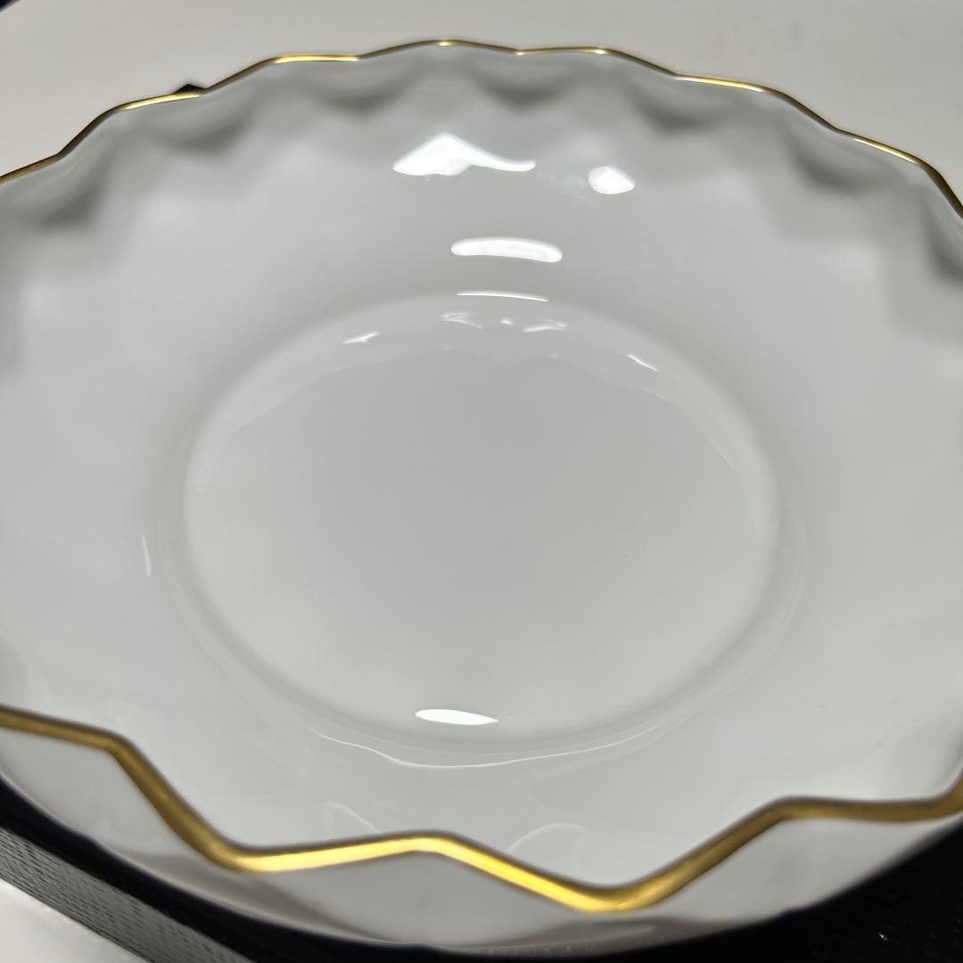 美品◆希少品　オールド大倉陶園 ゴールドライン25cm皿　ヴィンテージ食器