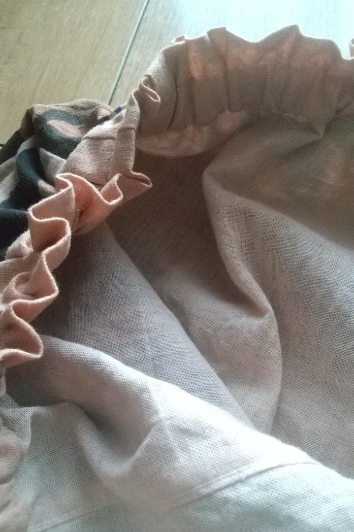 K　柿渋染め　パンツ