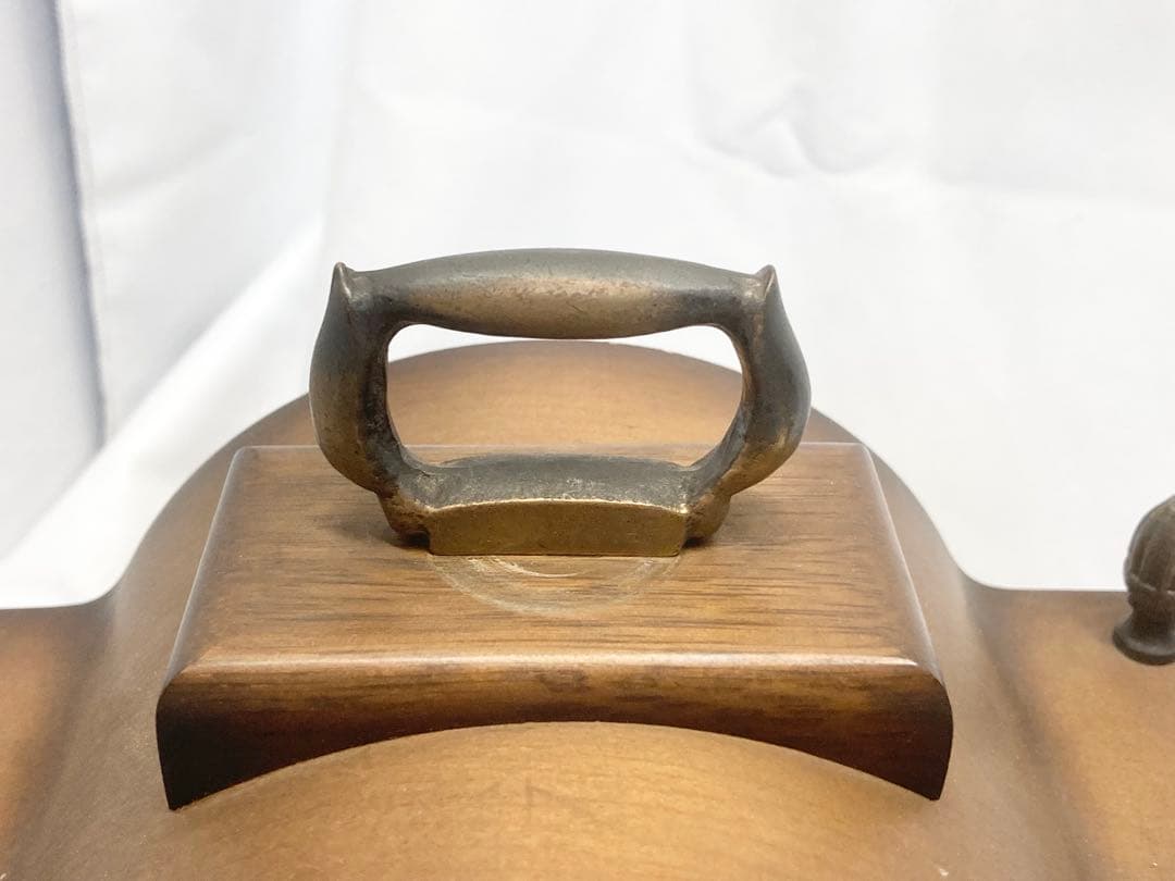 Hermle ヘルムレ ゼンマイ式置き時計 アンティーク時計 ドイツ製