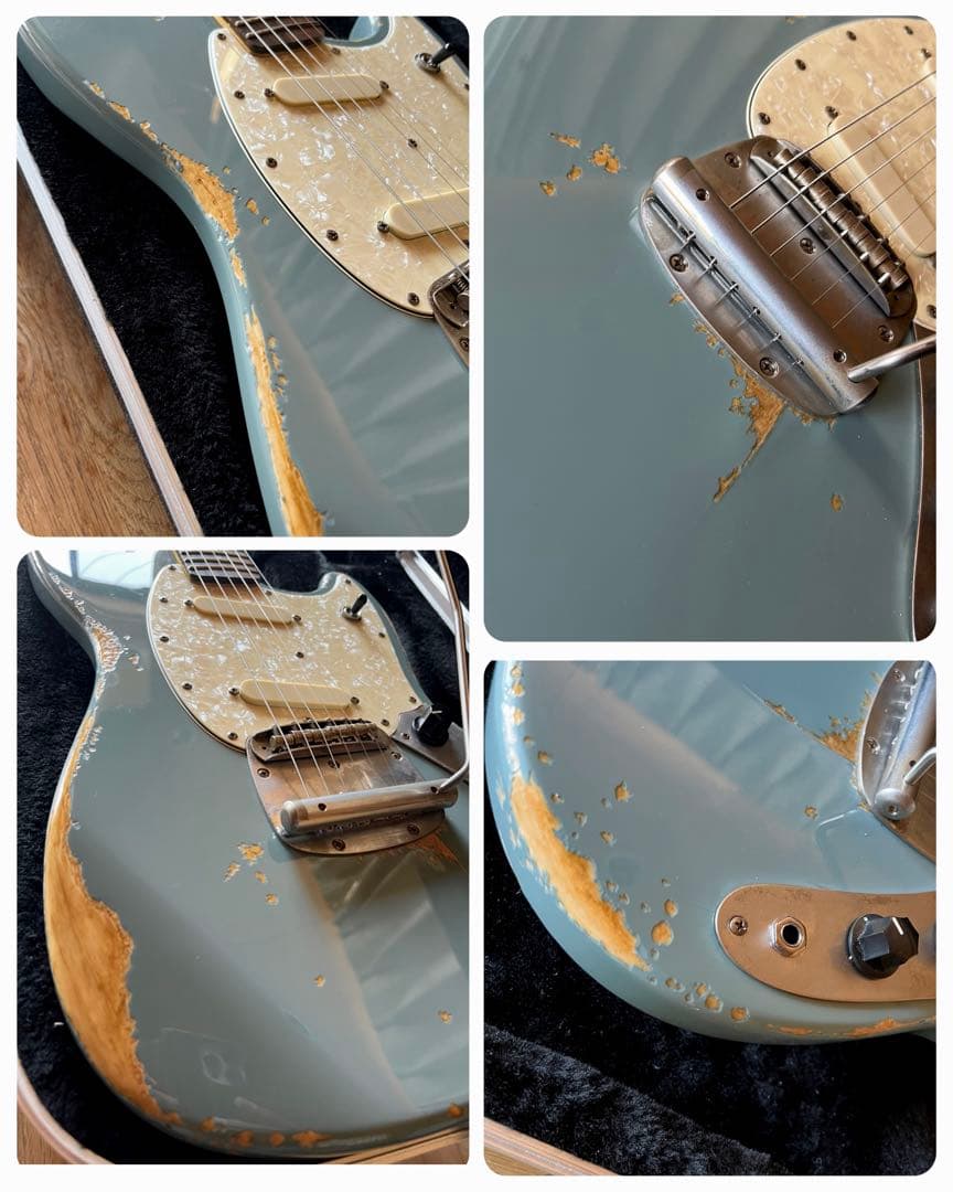 ハードレリック60sムスタングタイプ/アルニコPU & ダイナミックヴィブラート