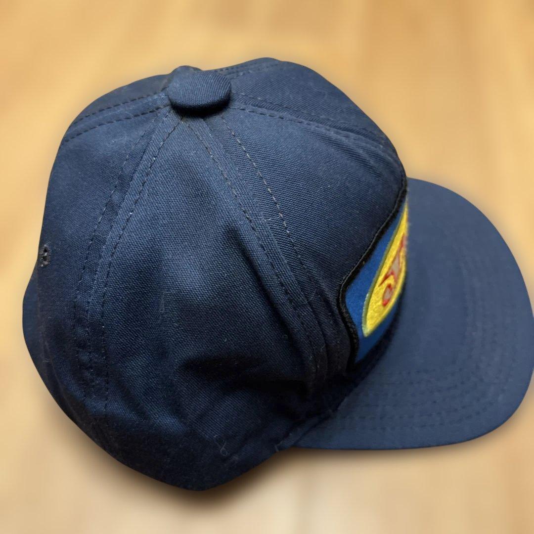 FRESH JIVE 刺繍ロゴ ネイビーキャップ USA製　90's 未使用