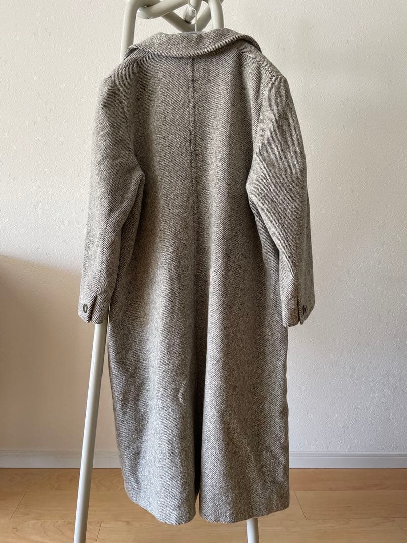 Max Mara ロングコート グレー オーバーサイズ