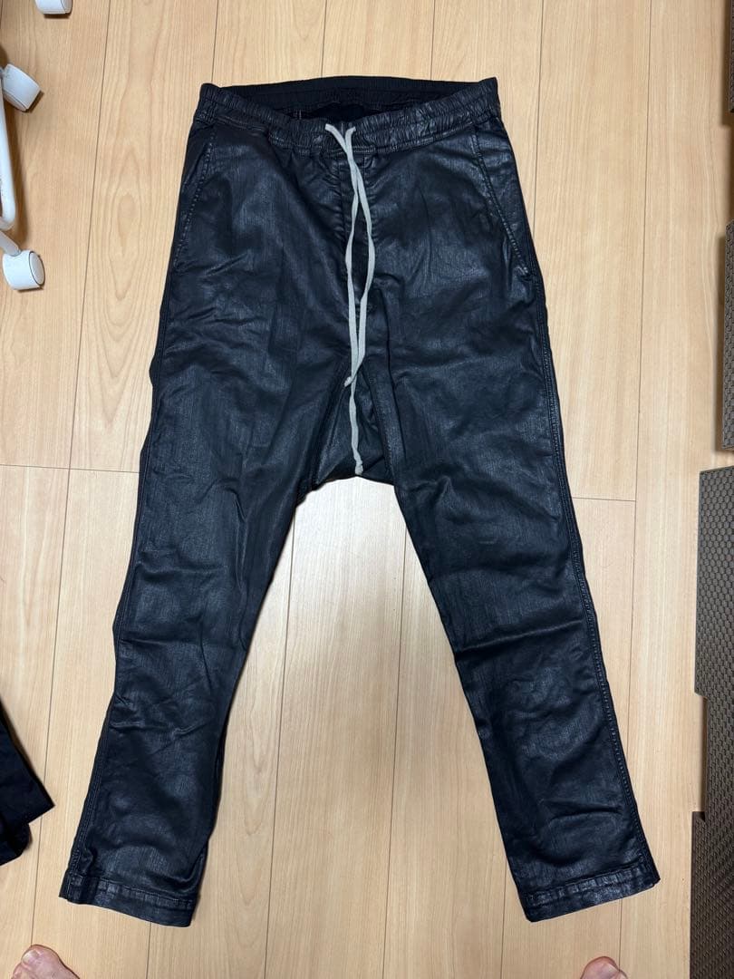 Rick Owens DRKSHDW コーティングパンツ
