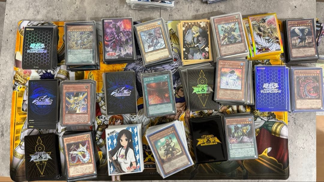 遊戯王引退品 デッキ×11 サプライ複数 ホログラフィック 海外版その他