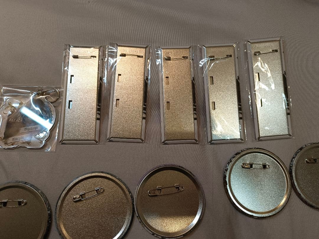 BLEACH 朽木白哉 絵札缶バッジ ジャンプショップ JF　セット