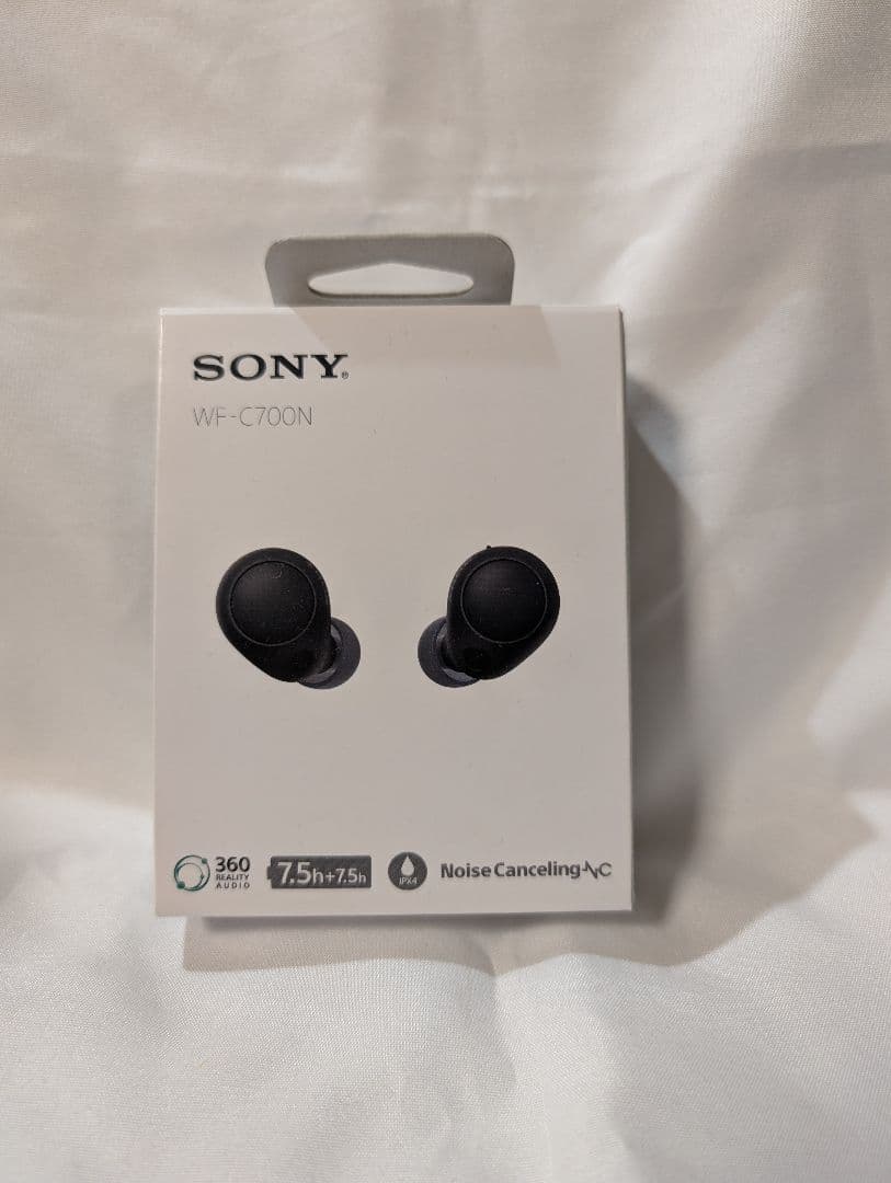 【新品未使用】　SONY ワイヤレスイヤホン　WF-C700N ブラック