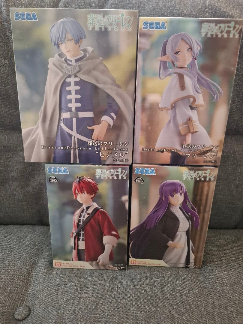 葬送のフリーレン　フィギュア　デスクトップ　ヒンメル・シュタルク…他