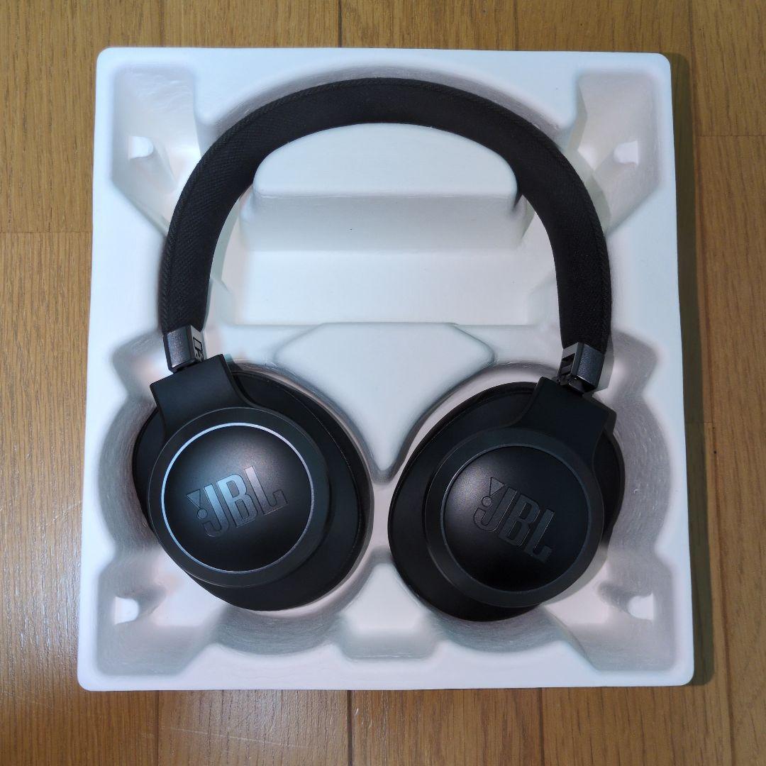 JBL LIVE 770NC ワイヤレスヘッドホン　ブラック　美品