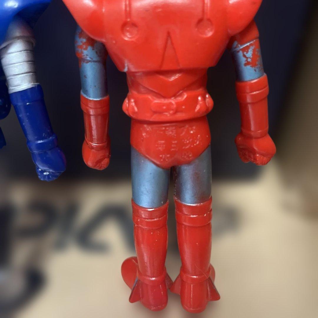 宇宙鉄人キョーダイン　スカイゼル　グランゼル　ミドルサイズ　当時物