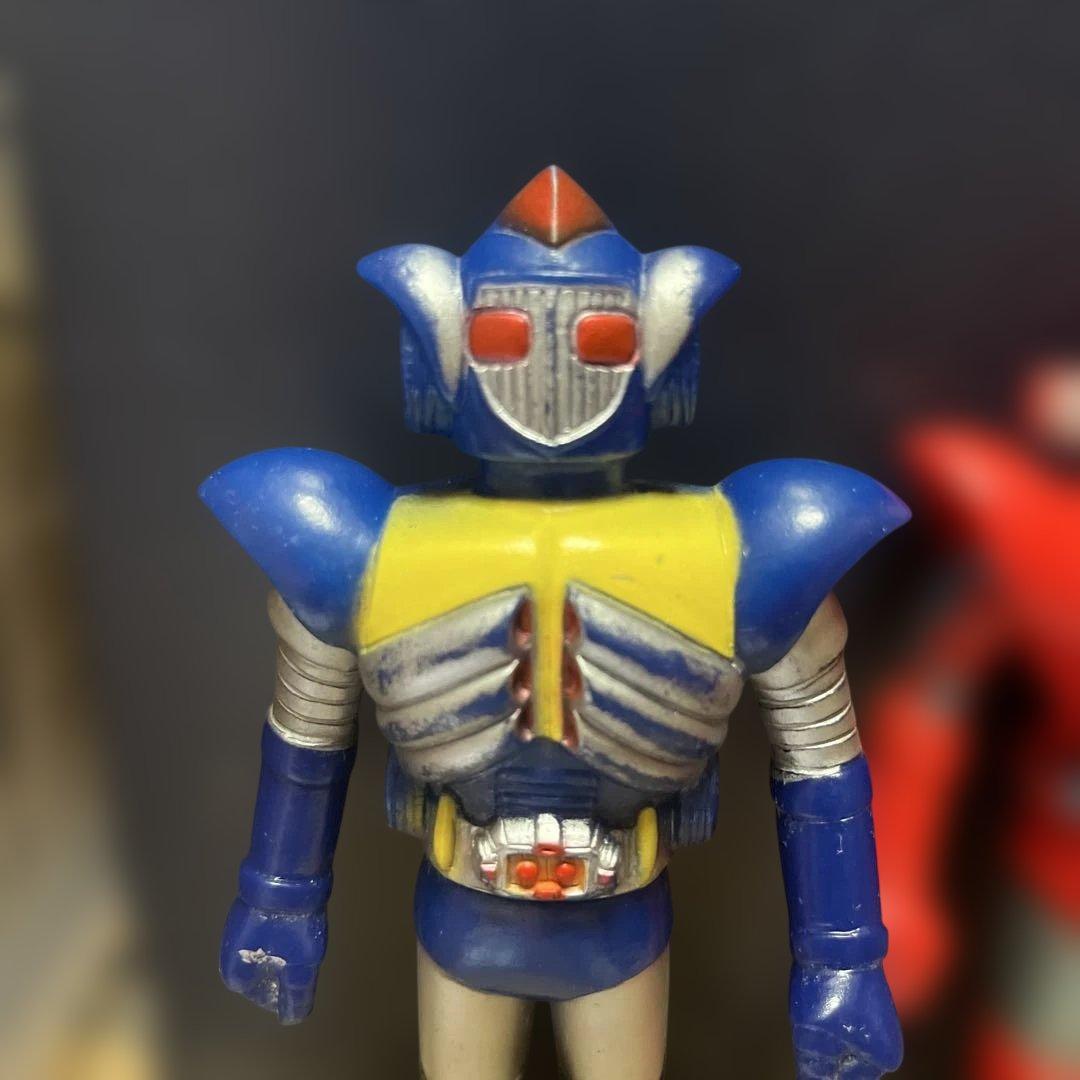 宇宙鉄人キョーダイン　スカイゼル　グランゼル　ミドルサイズ　当時物