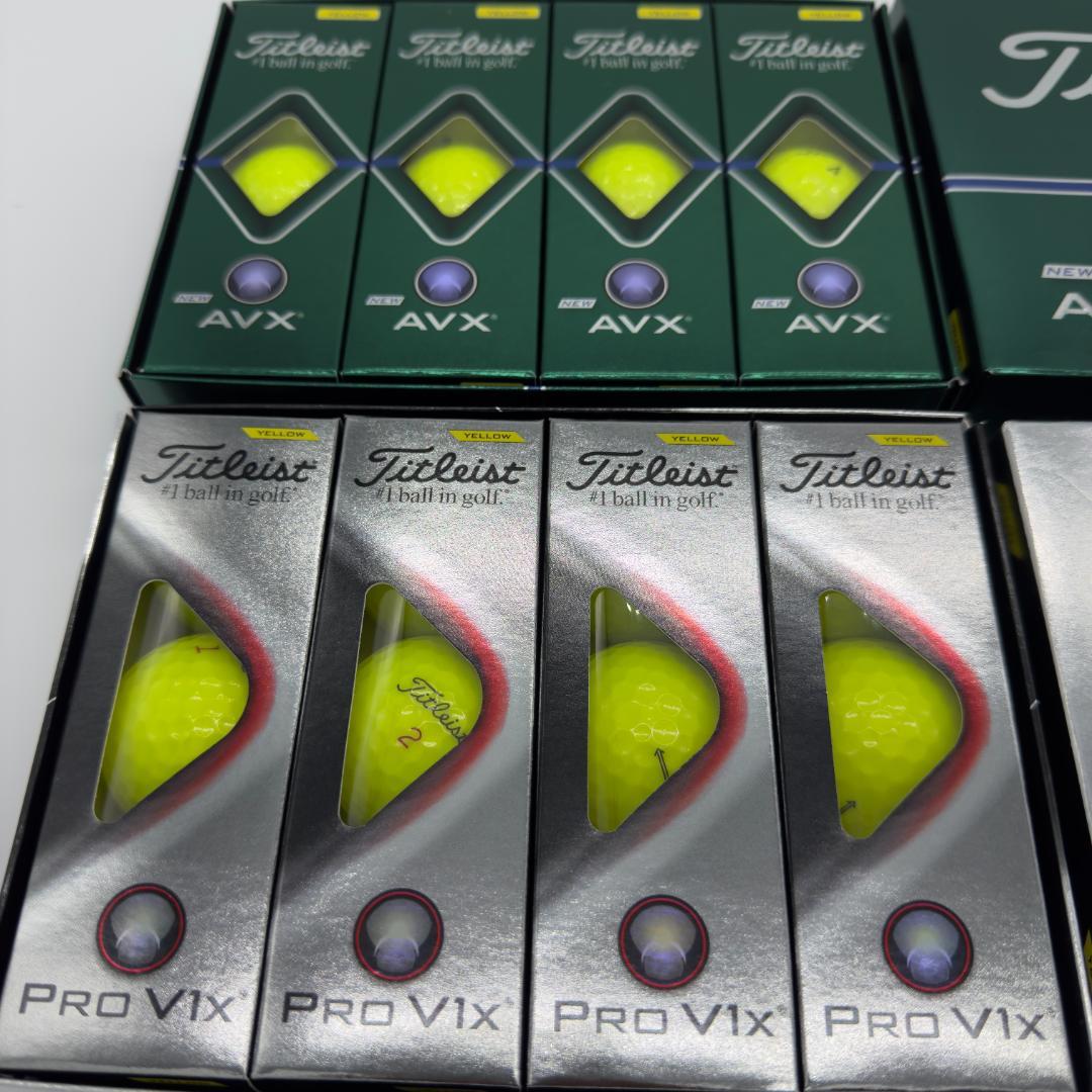Titleist AVX & Pro V1x 新品未使用２箱　マーカーおまけ付き