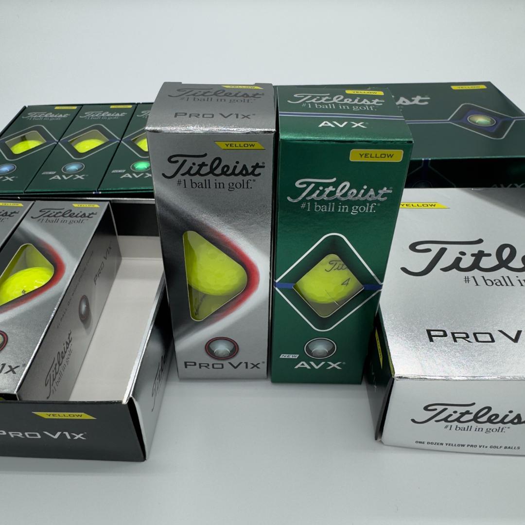Titleist AVX & Pro V1x 新品未使用２箱　マーカーおまけ付き