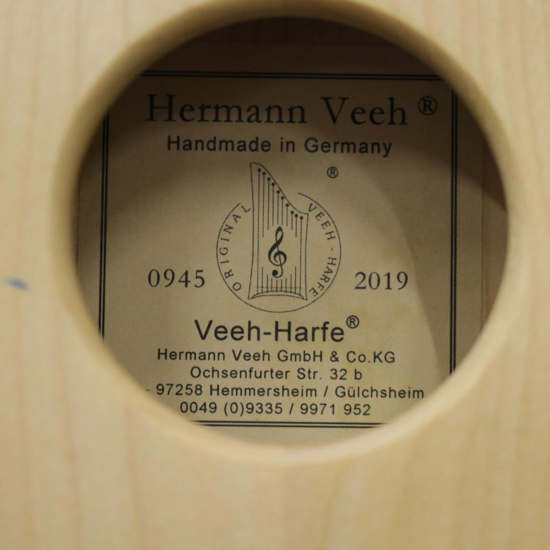 ヘルマンハープ 25弦 Mサイズ エントリーモデル 2019年製 ハープスタンド