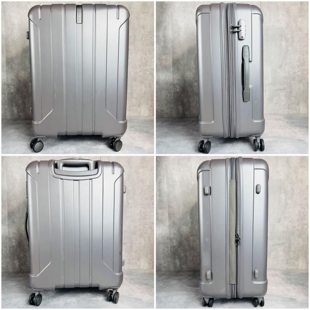 サムソナイト 66L NIAR ニアール スピナーマットシルバー キャリーケース