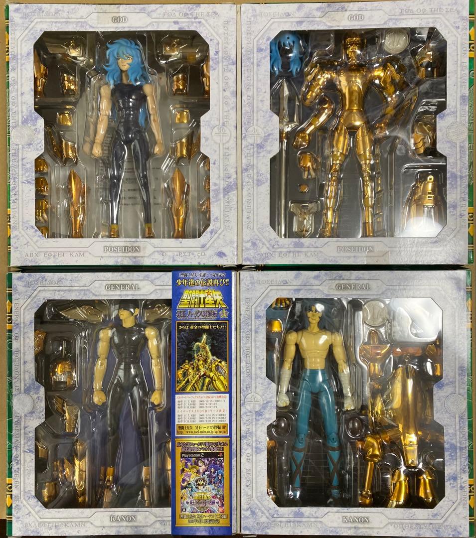 聖闘士聖衣神話　ポセイドン編　海闘士8体セット 中古