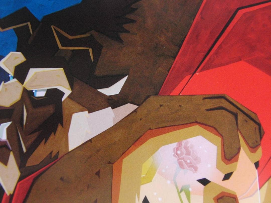 シム・シメール、【Don't Touch!】、希少な額装用画集より、新品額装付