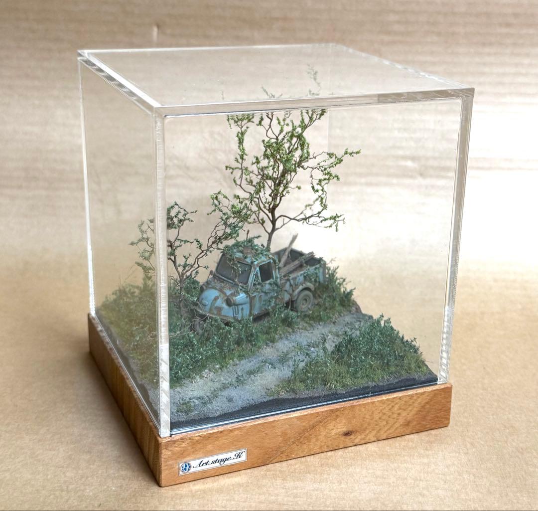 ジオラマ作家の一点物 ★「林道に放置されたミゼット」★ Art Stage K