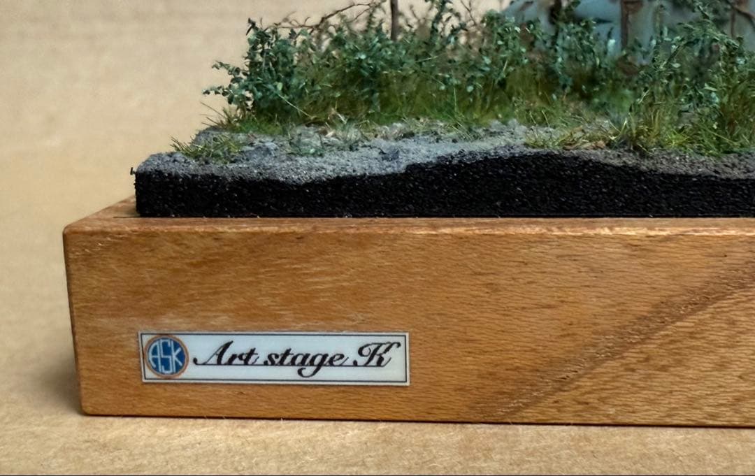 ジオラマ作家の一点物 ★「林道に放置されたミゼット」★ Art Stage K