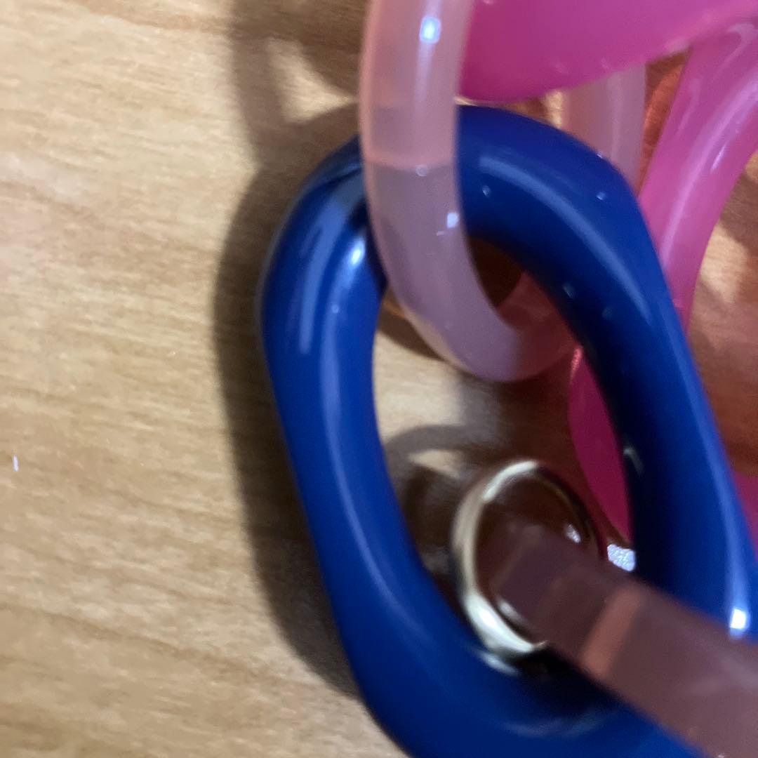 【LOUVINI】 CHIARA　NAVY-PINK ¥15,400