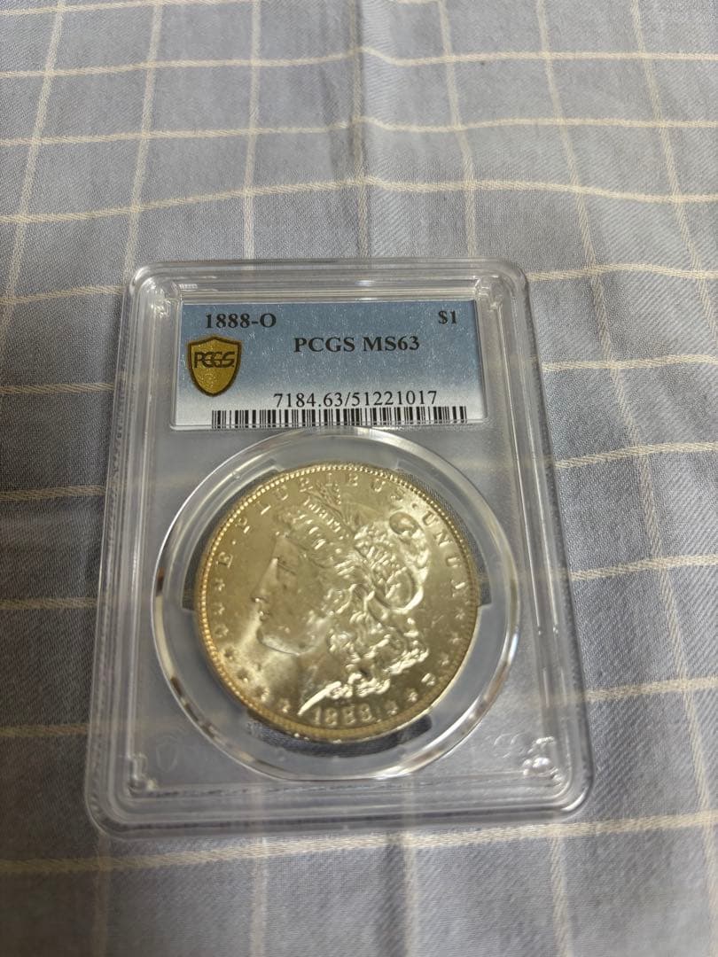 お正月セール モルガンダラー　1888年銘　女神像面はPL？ PCGS MS63