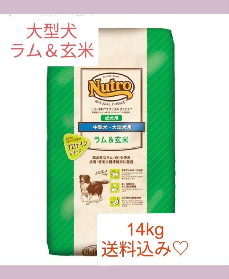 ニュートロ ナチュラル チョイス 中～大型犬用 成犬用ラム＆玄米値下げ不可