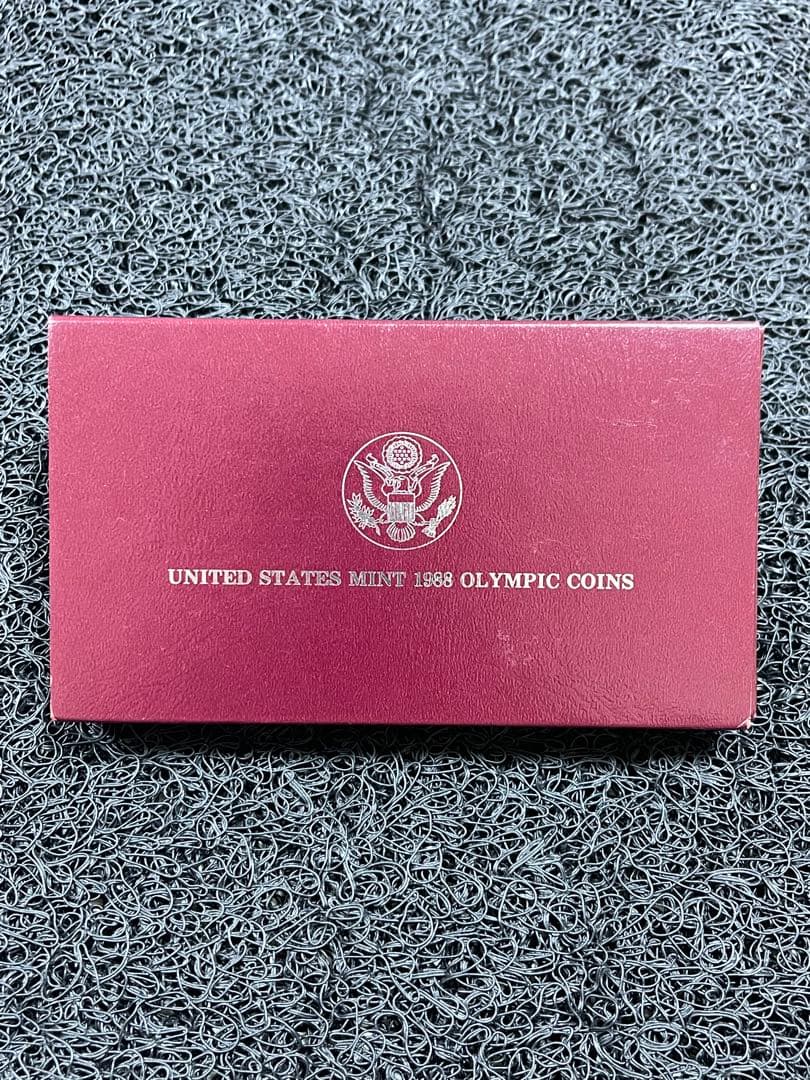 アメリカ合衆国1ドル銀貨アメリカ 1988年1ドル 銀貨 ソウルオリンピック記念