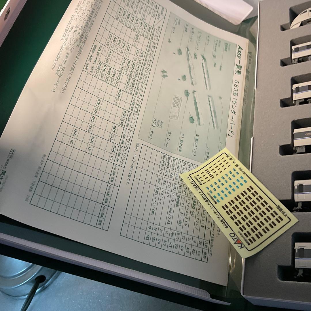 KATO 10-482 683系サンダーバード6両基本セット