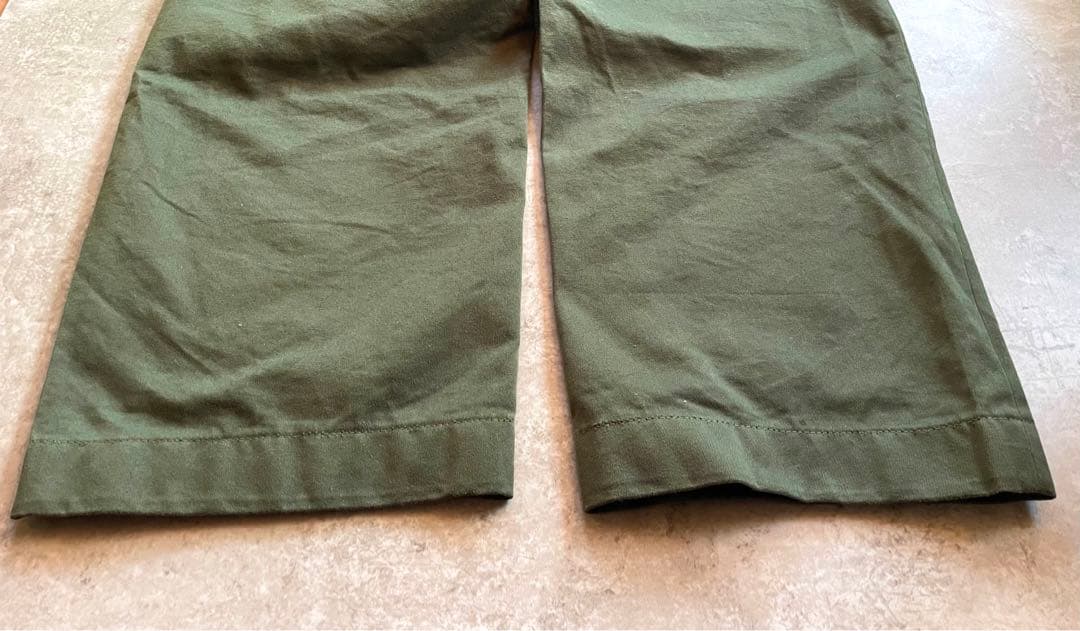 atlast&co アットラスト チノトラウザーズ 34 ミリタリー チノ