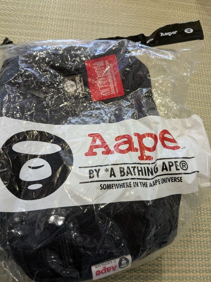 Aape ブラック ポーチ未使用