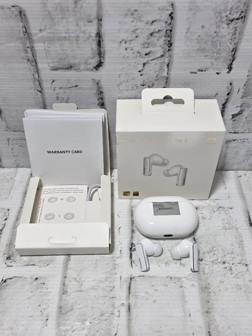 ほぼ未使用 HUAWEI FreeBuds Pro 3 イヤフォン　ホワイト