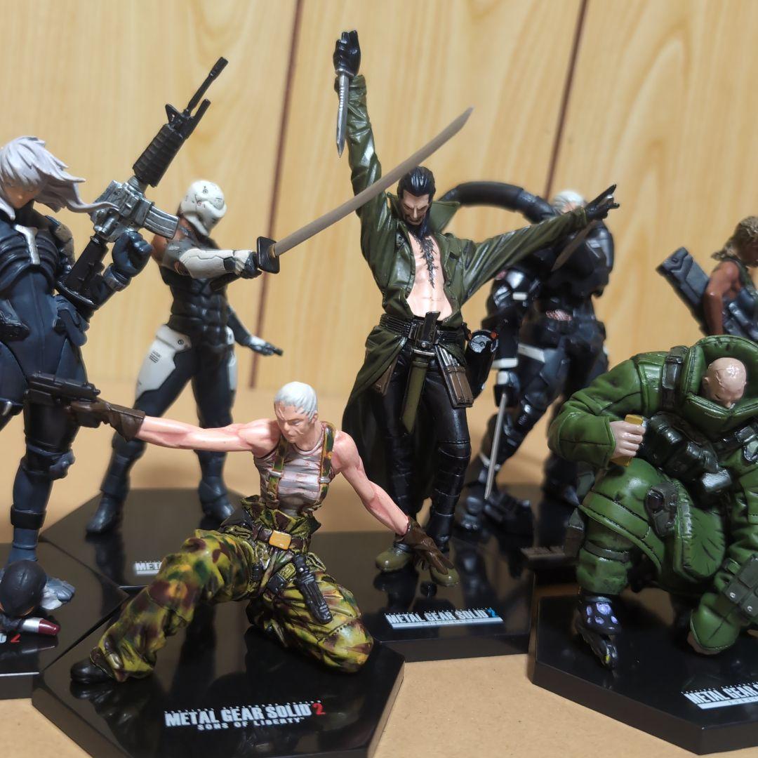 李*様 コナミ フィギュアコレクション メタルギアソリッド2 フィギュアセット
