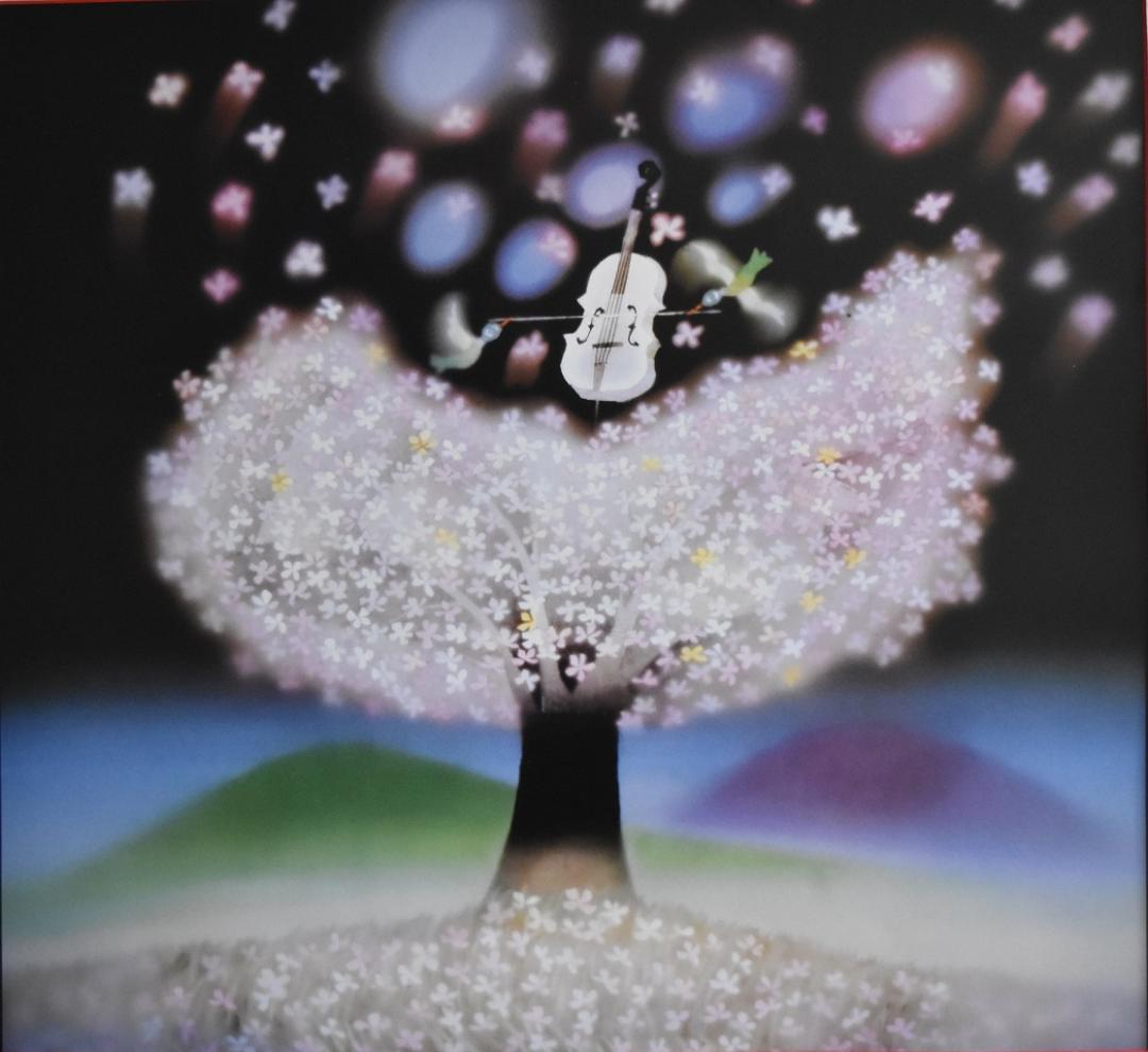 月末値引き❣❣影絵作家・藤城清治の世界・光と影で愛を永遠に～・花の夢