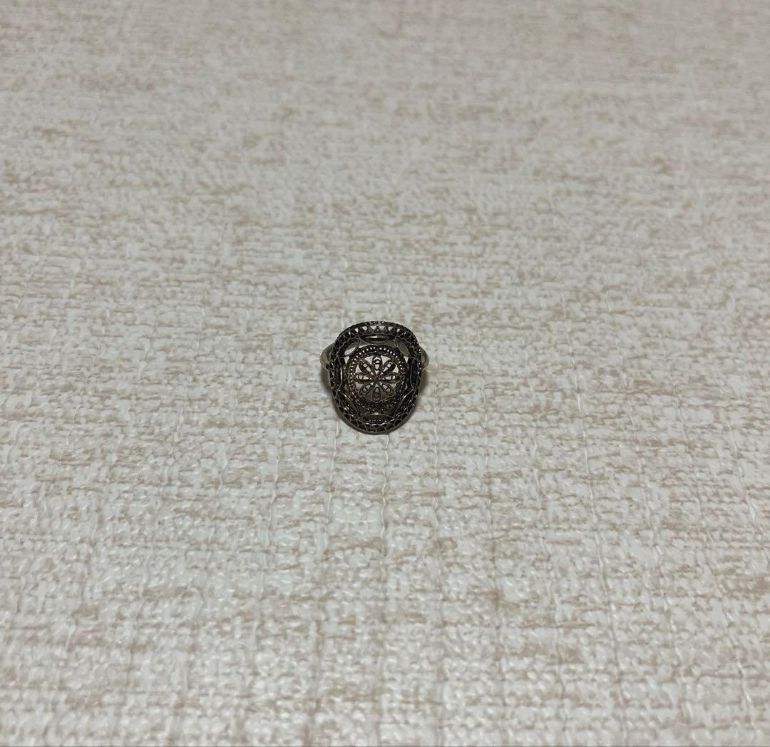 アガット　agete 指輪　リング　シルバー