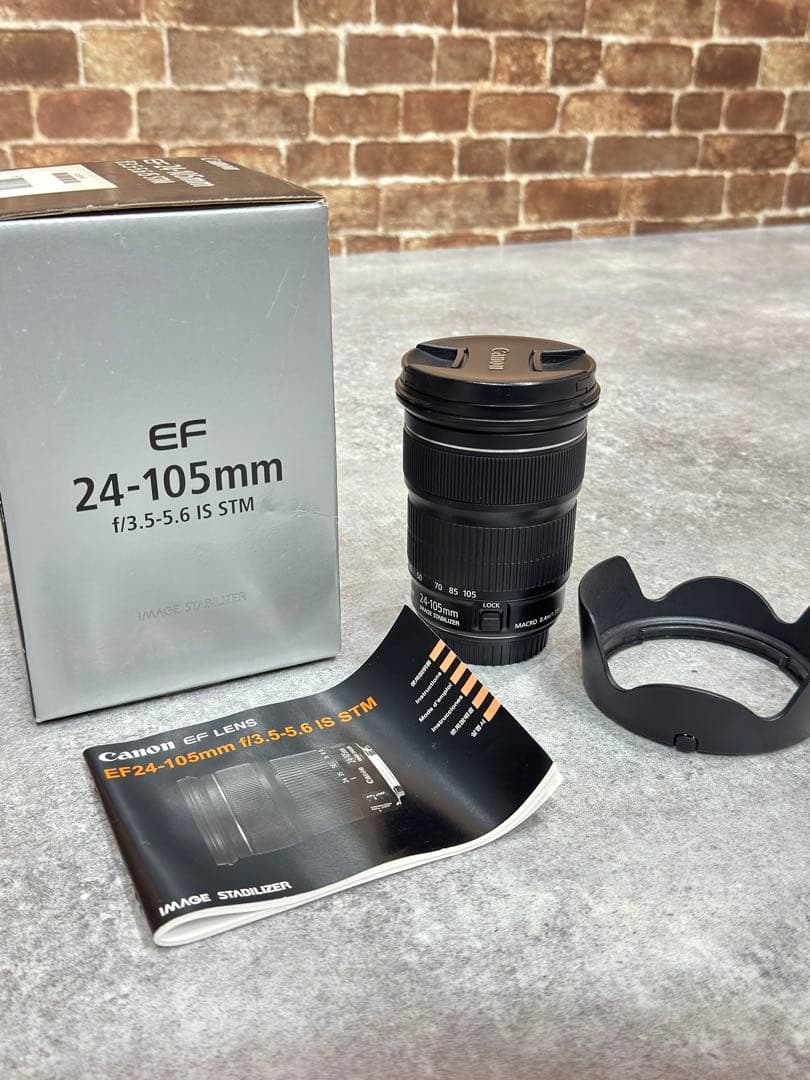 【美品】Canon EF 24-105mm f/3.5-5.6 IS STM元箱