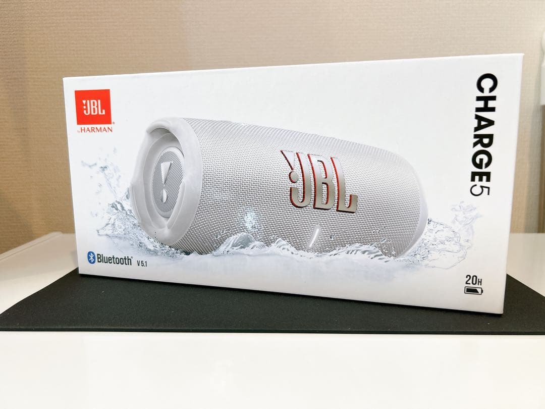 【新品・未開封】 JBL Charge 5 ワイヤレススピーカー　ホワイト