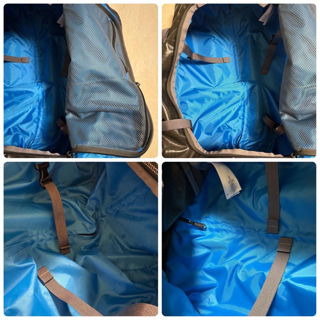 人気パタゴニア　ブラックホール ウィールド ダッフル 40Lグレー