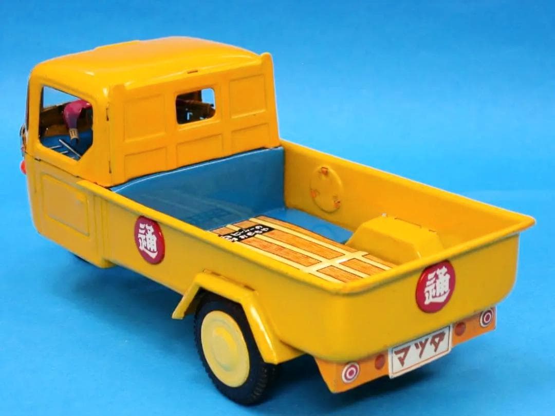 オート三輪　日通　ブリキ玩具