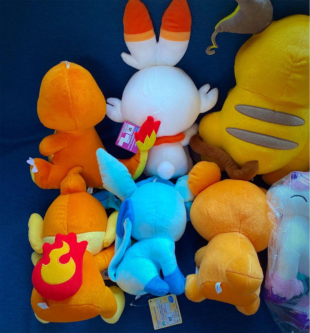 ポケットモンスター　ポケモン　8種　ぬいぐるみ　バラエティ　セット