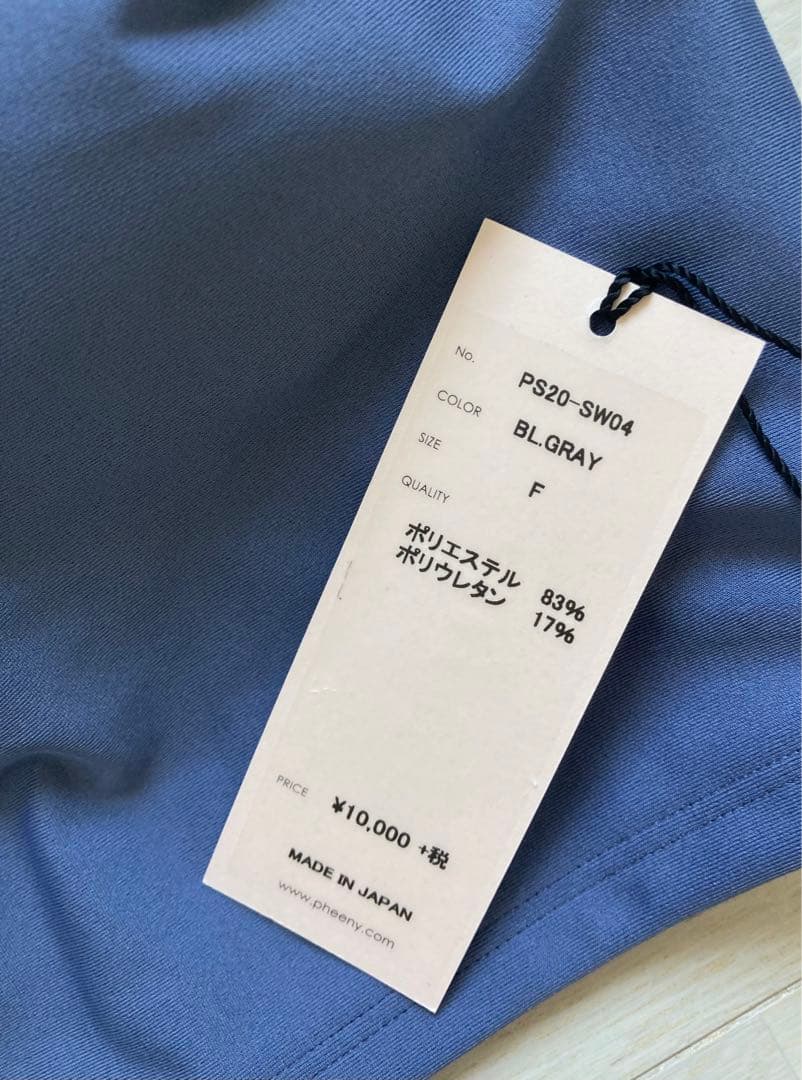 新品未使用 PHEENY スイムウェア 水着 チューブトップ オールインワン