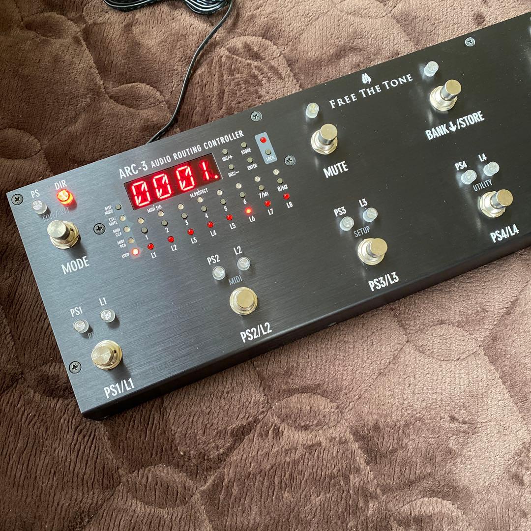 FREE THE TONE ARC-3 スイッチャー (BLABK)