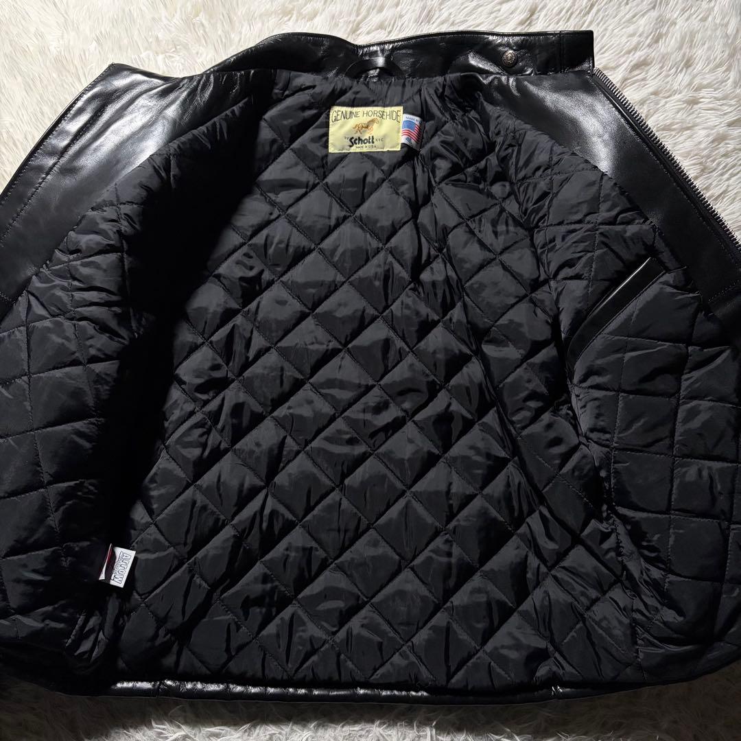 ペ*ノ様 極美品●schott ライダースジャケット　641HH ホースハイド