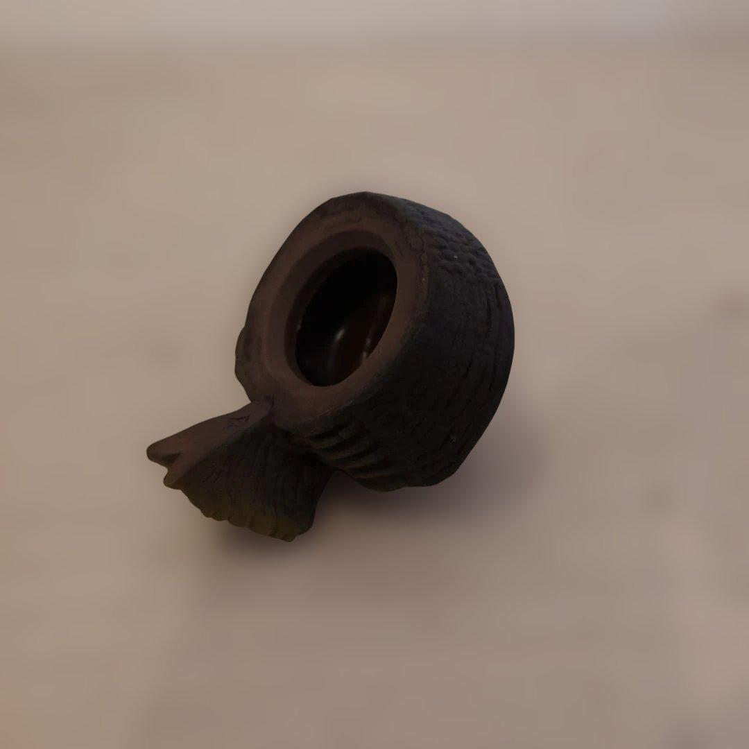 エクスプラス大怪獣シリーズ　ネロンガ 尻尾の向き変更用のパーツ付 箱なし