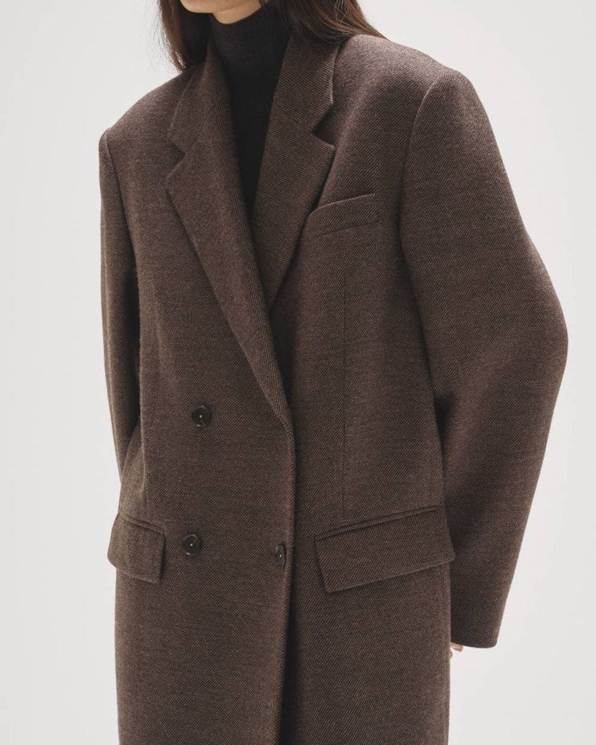 【美品2025aw】Wool 100% Chester Coat