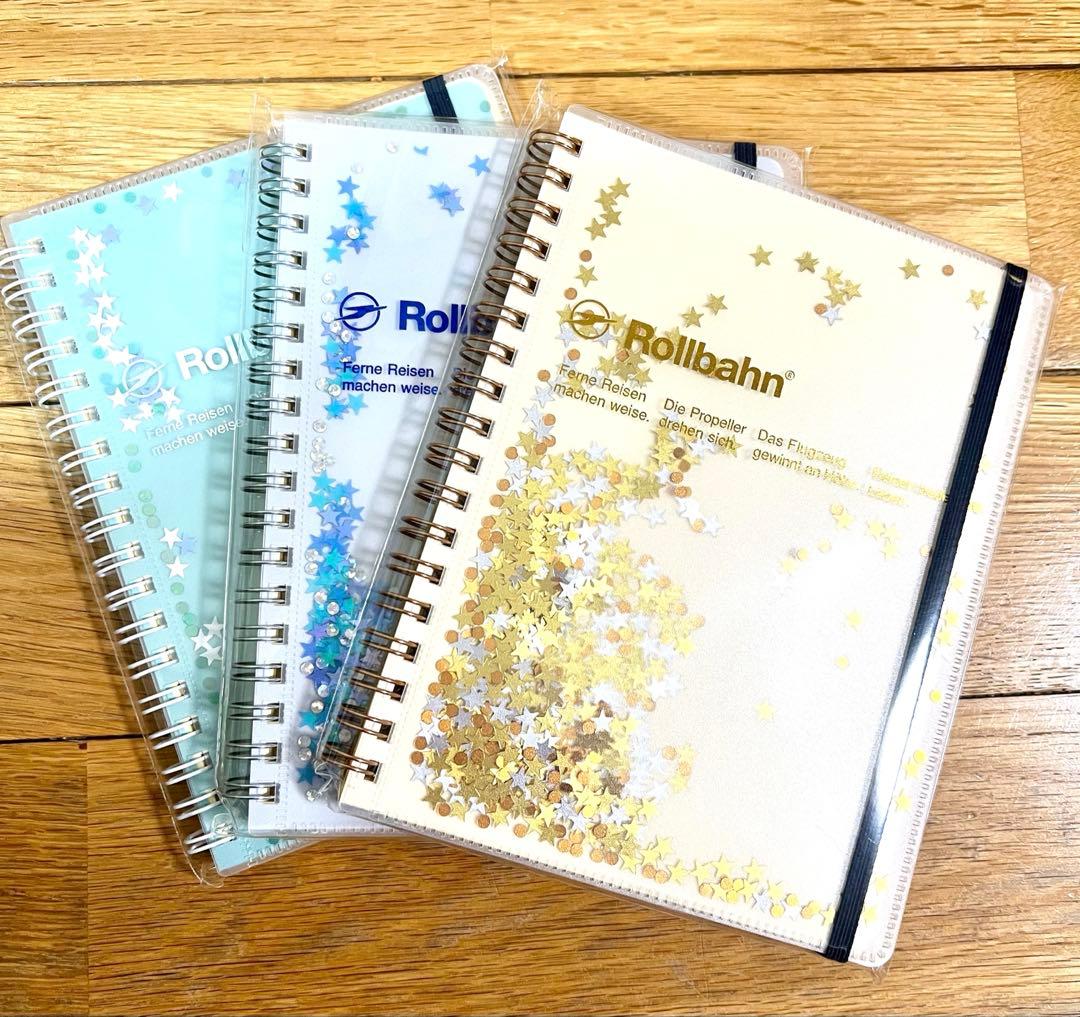 ロルバーン　グリッター　全色セット　ミント　ライトブルー　クリーム