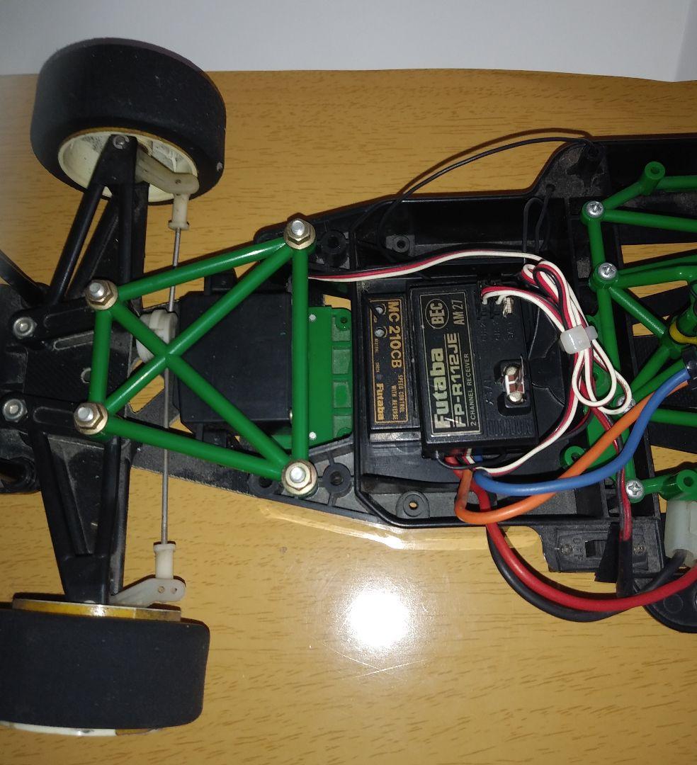 タミヤ 1/10 Cカーシャーシ　マツダ 787B 1/10　メカ付き　当時物