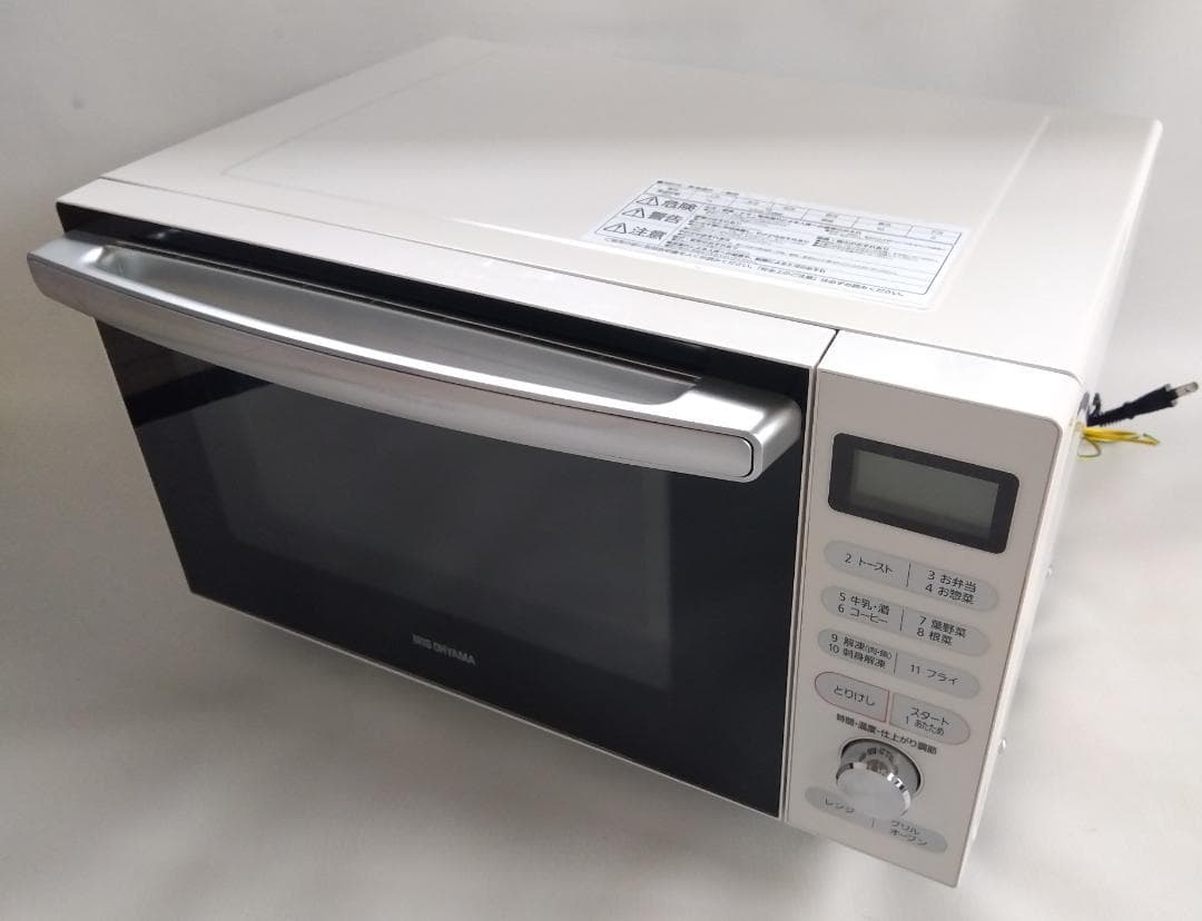 アイリスオーヤマ オーブンレンジ MO-F1805-W 2019年製