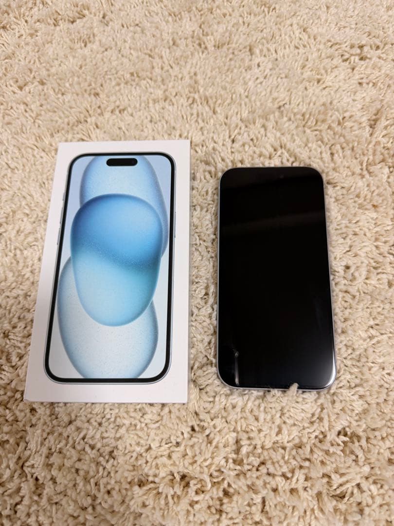【値下げ ¥79,000 美品】iPhone15 256gb 箱あり